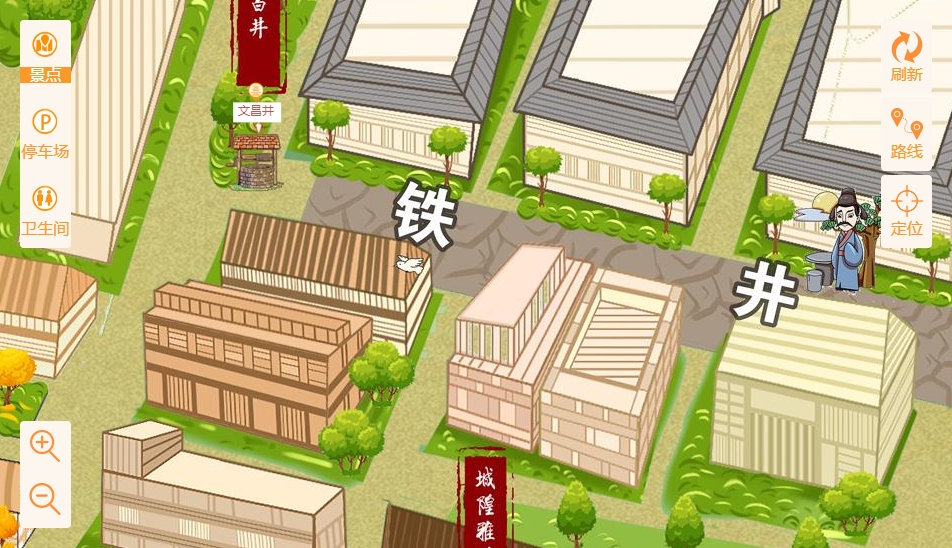 麻洋镇智慧景区：手绘地图与语音导览的完美融合